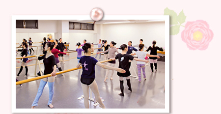秋田のバレエレッスン